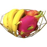 Fruit Bowl Metal Ferro Art Wire Frutas Cesta De Armazenamento Para Kit