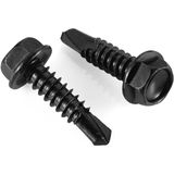 10 X 3/4 Hex Washer Head Self Drilling Parafusos 410 Stainle
