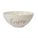 Bowl Porcelana Dourado Wish Enjoy Home Design
