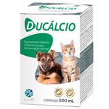 Suplemento Alivira Ducálcio Para Cães E Gatos - 100 Ml