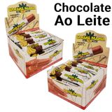 Kit 2 Cx Bananinha Com Chocolate Ao Leite Tradicional Natural 20x28g