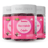 Kit 03 Rennaker Gummy Hair Cabelos Pele E Unha 180 Gomas 3g