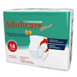 Refil Absorvente Adultcare Active+ Para Fralda Tipo Calça Tamanho Único 18 Unidades Descartáveis