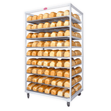 Dispositivo Para Resfriamento De Pão De Forma – Aço Inox, Bandejas Perfuradas, 9 Intervalos - Imeca Dispositivo-resfriamento-inox Imeca