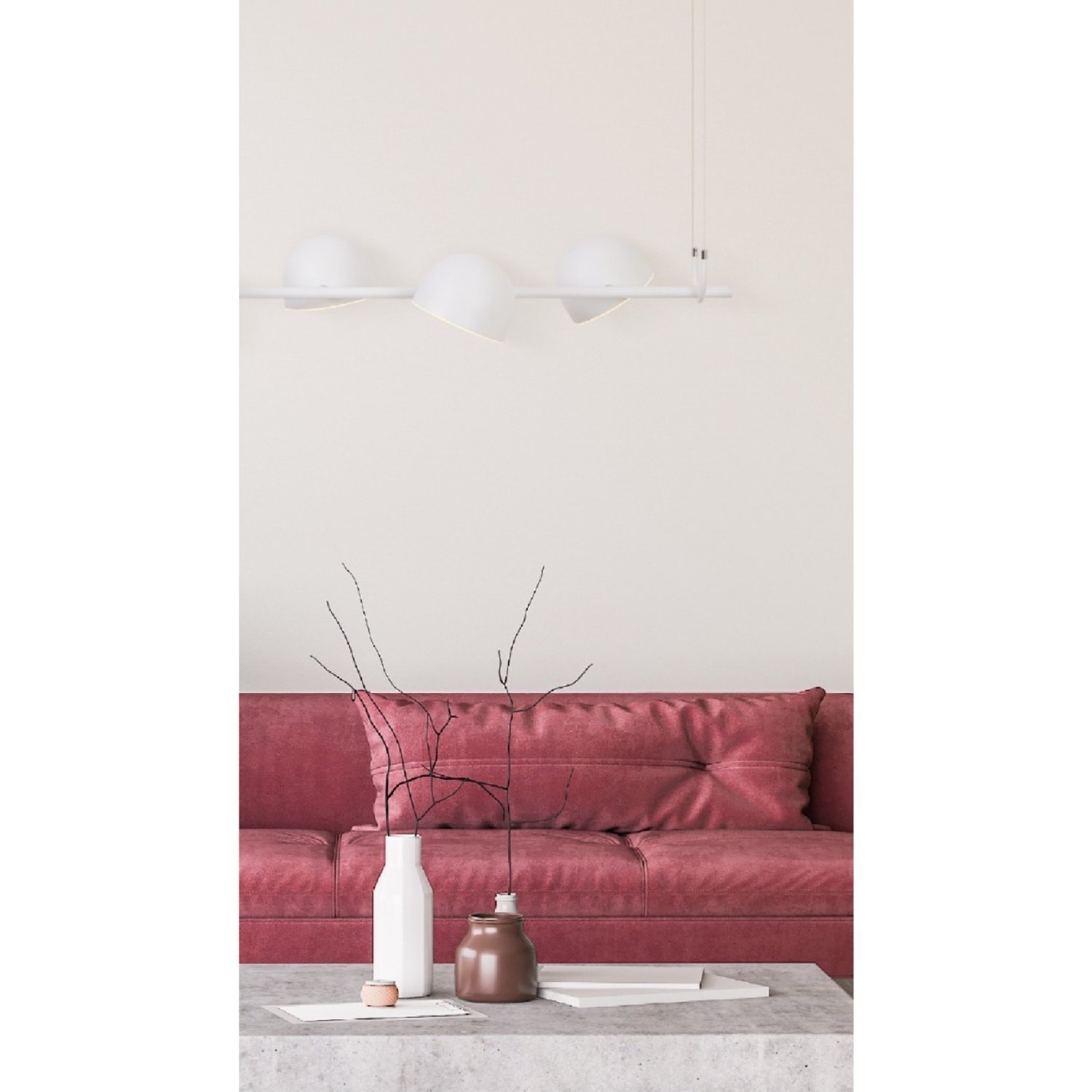 Pendente Muffin 2000lm Led Bella Iluminação Branco