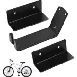 Montagem Na Parede Da Bicicleta Rack Horizontal Da Parede Da Bicicleta Garagem B