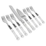 Kit Conjunto Talheres Bolo Sobremesa Casita® 8 Peças