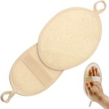 Esponja De Bucha Natural 2 Tamanhos Esfoliante Corpo Depurador Luf