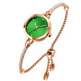 Relógio De Quartzo Analógico Feminino Toocat Bling Rose Gold