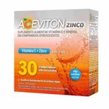 Suplemento Alimentar Aceviton Zinco 3 Tubos Com 10 Comprimidos Efervescentes Cada