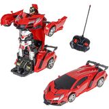 Brinquedo Robô-car Titanium Art Brink Vermelho 4+