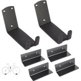 2 Pack Bike Pedal Wall Mount Hanger Suporte De Bicicleta De Montagem Para Gar