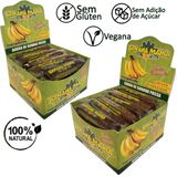 Kit 2 Cx Bananinha 100% Natural Sem Açúcar Sem Glúten Sem Lactose Vegano 30x20g