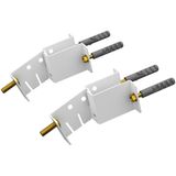 Suporte Universal Inclinável Anti Furto Tv 10&quot; A 65&quot; Branco