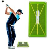 Esteira De Treinamento De Golfe Para Swing Detection Batting Shows Swing P