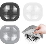 3 Packs Dreno Hair Catcher Tampa Dreno Quadrado Para Shower Du