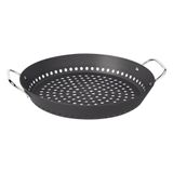 Grelha Furada Churrasco Em Alumínio Anodizado Com Cabo 30 Cm  - Tramontina 20889030