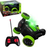 Carro Controle Remoto Vortex Car Manobras Incríveis Art Brink Verde 4+