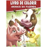 Animais da fazenda: Col. Livro de Colorir c/ 80 páginas