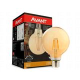 Kit Lâmpada Led Filamento G95 4w Retrô 220v Avant Dimerizavel