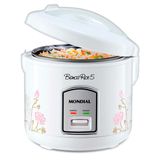 Panela de Arroz Elétrica Mondial NPE-05-5X 5 Xícaras Branco 400W 110V