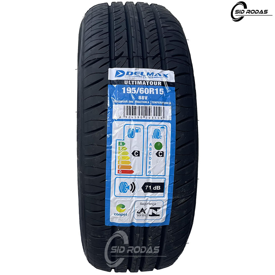 Kit 4 Pneus Delmax Aro 15 195/60r15 Ultimatour 88v - Carrefour