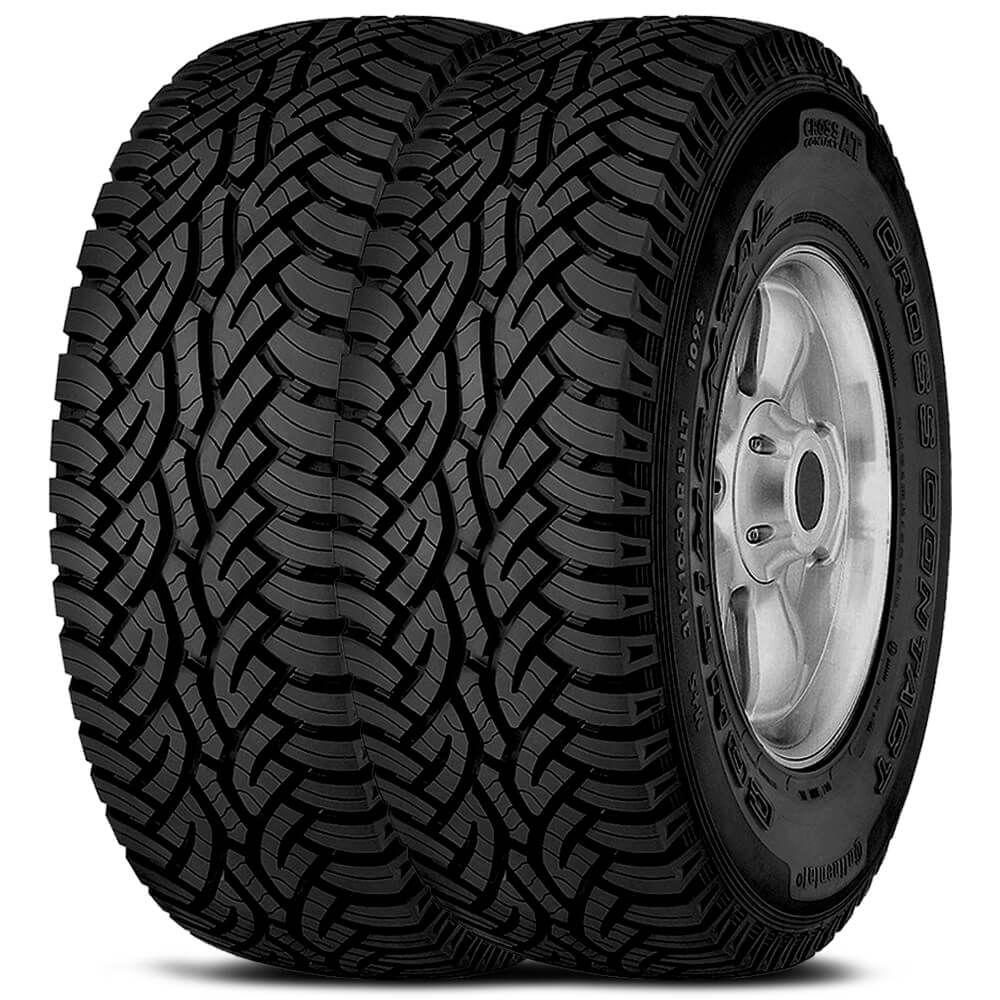 Kit 2 Pneus Continental Aro 15 205/60r15 91h Crosscontact At