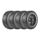 Kit 4 Pneus Delinte Aro 17 35x12.5r17 Dx-9 Bandit M/t 121q