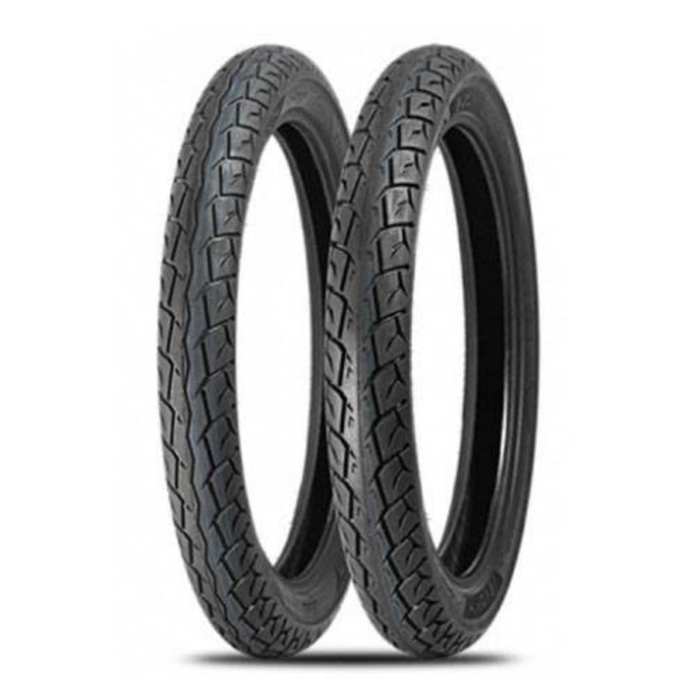 Par Pneu Moto Levorin Matrix 80/100-18 + 90/90-18 Cg Titan