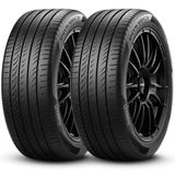 Kit 2 Pneu Aro 16 195/55r16 Pirelli 87v Tl Powergy