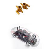65mm Metal Roda Aro Pneu Pneu Com Adaptador De 12mm Compatível