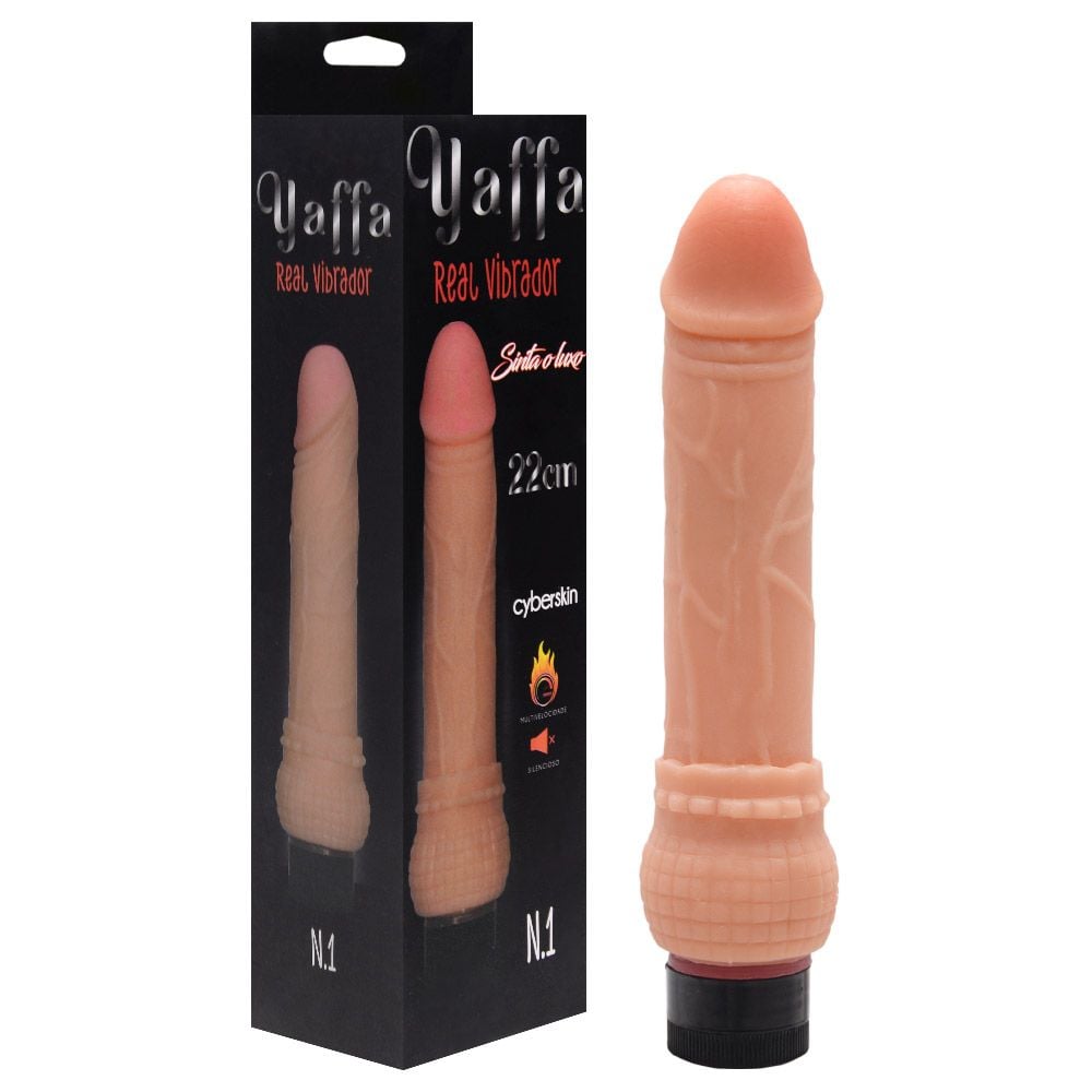 Pênis De Borracha Cyber Prótese Com Vibrador Puro Prazer 22x4cm - Carrefour