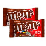 Kit 2 Confeitos M&amp;m Chocolate Ao Leite 80g