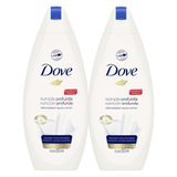 Kit 2 Sabonete Líquido Dove Nutrição Profunda 250ml