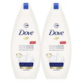 Kit 2 Sabonete Líquido Dove Nutrição Profunda 250ml