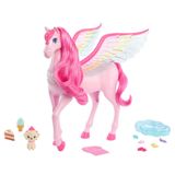 Barbie Pegasus Rosa Com Acessórios - Mattel