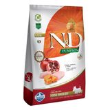 Ração Farmina N&amp;d Pumpkin Carnes Nobres Frango Para Cães Adultos De Raças Pequenas - 800 G