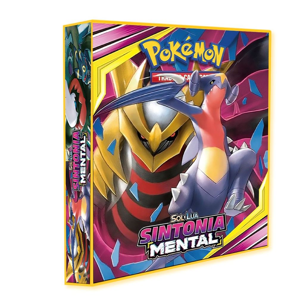 Álbum Pokémon Pasta tipo Fichário para Cards Reforçado Capa Dura