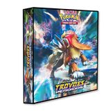 Álbum Pasta Fichário Pokémon Sol E Lua Trovões Perdidos Capa Dura Reforçado Para Colecionar Cards