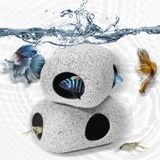 2 Pcs Aquário Decorações Caverna-peixes Tanque Decorações - Aquari