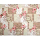 Toalha De Mesa Classic Rolo Parfum De Rose 1,37mx20m Kapazi