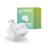 Tomada Inteligente Positivo Smart Plug Max Wi-fi 16a 1600w - Branca