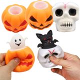 Halloween Brinquedos 3pcs Halloween Stress Relief Brinquedos Squeeze Bal