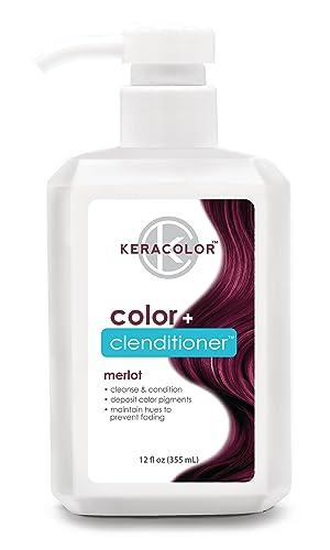 Tintura De Cabelo Keracolor Clenditioner Merlot - Chapéu Sem