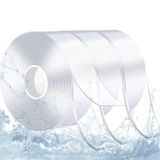 3 Rolos Dupla Face Fita Heavy Duty (29.8ft 0.75 Em Largura) N