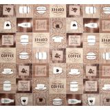 Toalha De Mesa Classic Rolo Coffe 1,37mx20m Kapazi