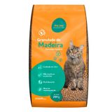 Granulado De Madeira Meau Para Gatos - 20 Kg