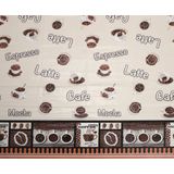 Toalha De Mesa Classic Rolo Flor Delicada 1,37mx20m Kapazi