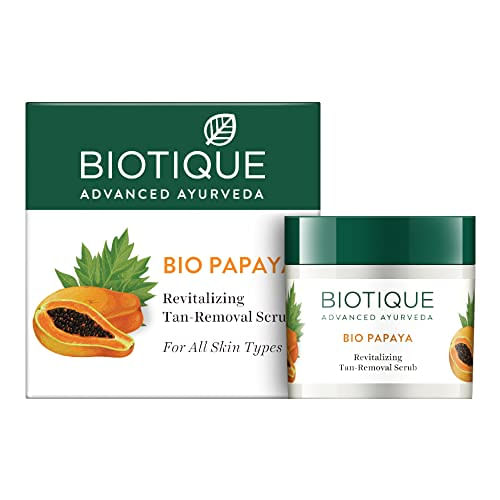 Biotique Bio Papaya Revitalizando Tan-remoção Scrub 75gm/ 2.65 Fl.oz