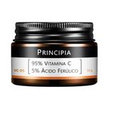 Vitamina C Pura 95% + 5% Ácido Ferúlico Principia Skincare Vc-95 Pó Ultrafino